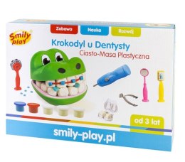 Smily Play Ciasto-Masa Plastyczna Krokodyl u dentysty