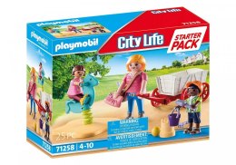 Playmobil Zestaw z figurkami City Life 71258 Starter Pack Opiekunka z wózkiem