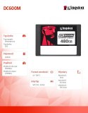 Kingston Dysk SSD DC600M 480GB