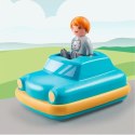 Playmobil Zestaw z figurką 1.2.3 71323 Samochód Push & Go