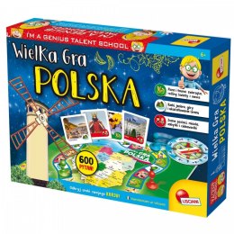 Lisciani Gra Im a Genius - Wielka Gra Polska