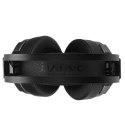 Marvo HG9015G, słuchawki z mikrofonem, regulacja głośności, czarna, 7.1 (virtual), USB