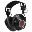 Marvo HG9053, słuchawki z mikrofonem, regulacja głośności, czarna, 7.1 (wirtualne), podświetlane na czerwono, 7.1 (virtual) typ 