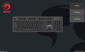 Marvo KG954 EN, klawiatura US, do gry, mechaniczna rodzaj przewodowa (USB), czarna, tak, podświetlona