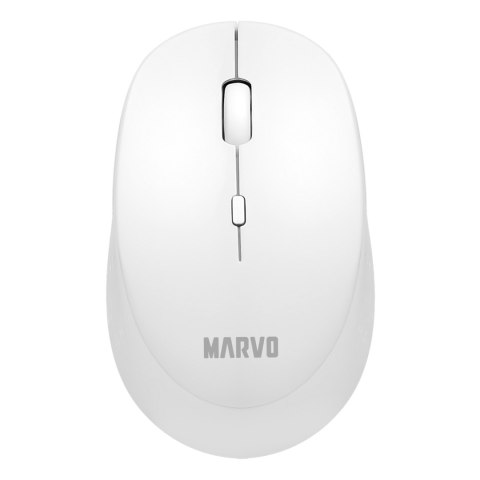 Mysz bezprzewodowa, Marvo WM103WH, biała, optyczna, 1600DPI