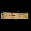 Regulowany uchwyt ULTRADESK SKELETON Single na monitor, 2-9KG, mocowanie na zacisk, 17"-30", 75x75/100x100, czarny