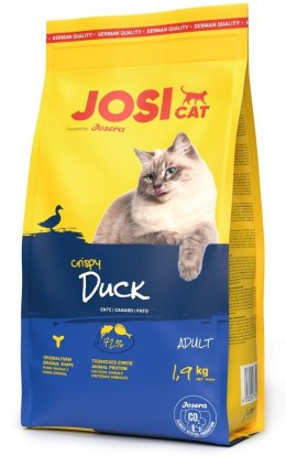 JOSERA JosiCat Crispy Duck - sucha karma dla kota - 1,9 kg