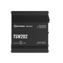 TELTONIKA Przełącznik zarządzalny przemysłowy TSW202 2xSFP 8xPoE+ L2/L3