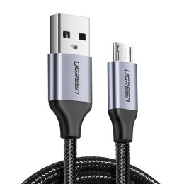 Kabel USB do Micro USB UGREEN US290 QC 3.0 2.4A 1.5m (czarny)