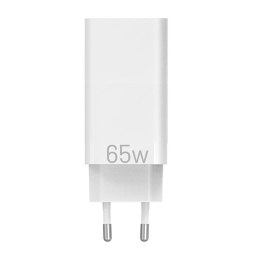 Ładowarka sieciowa GaN 2xUSB-C+ USB-A Vention FAAW0-EU 2.4A PD 65W/30W/30W biała
