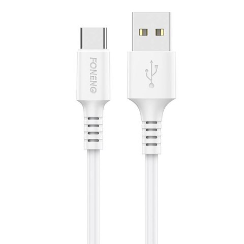 Kabel USB do USB-C Foneng X85 3A Quick Charge, 1m (biały)