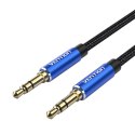 Kabel audio 3.5mm mini jack Vention BAWLG 1,5m niebieski