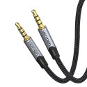 Kabel audio TRRS 3,5mm mini jack Vention BAQHD 0,5m Szary