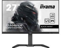 IIYAMA Monitor 27 cali G-Master GB2745HSU-B1 IPS,FHD,100Hz,1ms,2xUSB,HDMI,DP,2x2W, FreeSync,HAS(150mm)