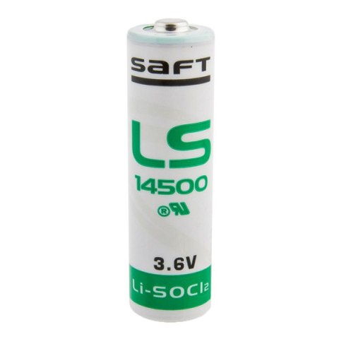 Bateria litowa, specjalny, LS14500, 3.6V, Saft, SPSAF-14500-2600