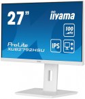IIYAMA Monitor 27 cali ProLite XUB2792HSU-W6 IPS,HDMI,DP,100Hz,SLIM,4xUSB3.2,PIVOT, HAS(150mm),2x2W