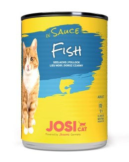 JOSERA JosiCat Ryba w sosie - mokra karma dla kota - 415 g