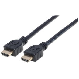 Kabel Manhattan HDMI/HDMI V2.0 M/M Ethernet 3D4K CL3 2m