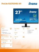 IIYAMA Monitor 27 cali ProLite XU2763HSU-B1 IPS,100HZ,ECO,3ms,SLIM,HDMI,DP,2x USB3.2 TCO,EPEAT