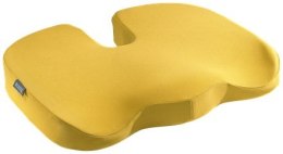 LEITZ Ergo Cosy Ortopedyczna poduszka na krzesło, żółta