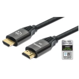 Kabel Manhattan HDMI 2.1 Ultra High Speed z Ethernet 3m 8K*60Hz Oplot