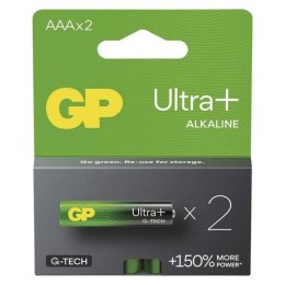 Bateria alkaliczna, AAA (LR03), AAA, 1.5V, GP, blistr, 2-pack, Ultra Plus