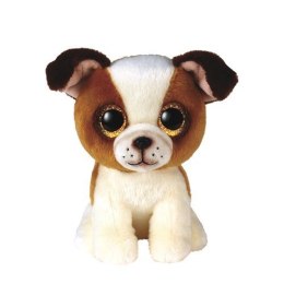Meteor Maskotka TY Pies Hugo brązowo-biały 15 cm
