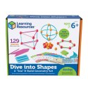 Zestaw do budowy brył geometrycznych Learning Resources LER 1773