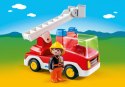 Playmobil Zestaw z figurkami 1.2.3 6967 Wóz strażacki z drabiną