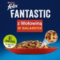 FELIX Fantastic Wołowina w galaretce - mokra karma dla kota - saszetka 100 g