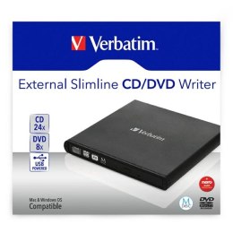 Verbatim 98938, Nagrywarka CD/DVD, szybkość CD(24x) DVD (8x) technologie MDISC (tm)