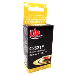 UPrint kompatybilny ink / tusz z CLI521Y, C-521Y, yellow, 510s, 10ml, z chipem
