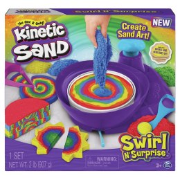 Kinetic Sand - piasek Zakręcone kolory 6063931 Spin Master