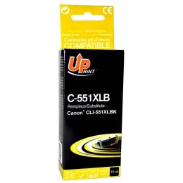 UPrint kompatybilny ink / tusz z CLI551BK XL, C-551XLB, black, 11ml, high capacity