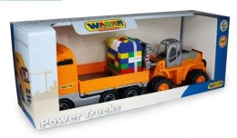 Wader-Polesie 36858 Ciężarówka z rampą + wózek widłowy