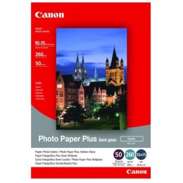 Canon Photo Paper Plus Semi-G, SG-201 S, foto papier, półpołysk, satynowy typ 1686B015, biały, 10x15cm, 4x6