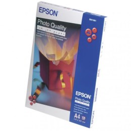 Epson Photo Quality InkJet Pa, C13S041061, foto papier, matowy, biały, A4, 102 g/m2, 720dpi, 100 szt., atrament