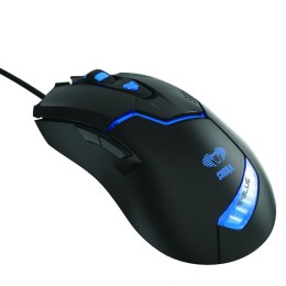 Mysz przewodowa USB, E-blue Cobra 622, czarna, optyczna, 1600DPI