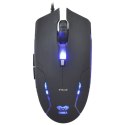 Mysz przewodowa, E-blue Cobra II, czarna, optyczna, 1600DPI