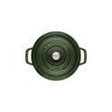 Garnek żeliwny okrągły Staub - 6.7 ltr, Zielony