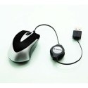 Mysz przewodowa, Verbatim Go Mini 49020, czarna, optyczna, 1000DPI