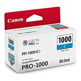 Canon oryginalny ink / tusz PFI-1000 C, 0547C001, cyan, 5025s, 80ml