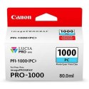 Canon oryginalny ink / tusz PFI-1000 PC, 0550C001, cyan, 5140s, 80ml