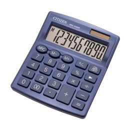 Citizen kalkulator SDC810NRNVE, ciemnoniebieska, biurkowy, 10 miejsc, podwójne zasilanie