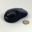Mysz bezprzewodowa, Logo Fun, czarna, optyczna, 1000DPI