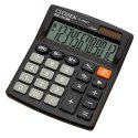 Citizen Kalkulator SDC812NR, czarna, biurkowy, 12 miejsc, podwójne zasilanie