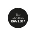 Qoltec Zasilacz do Asus 45W | 19V | 2.37A | 4.0*1.35 | +kabel zasilający