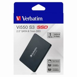 Dysk SSD wewnętrzny Verbatim wewnętrzny SATA III, 1000GB, GB, 1TB, Vi550, 49353, 560 MB/s-R, 535 MB/s-W + wysyłka do godz. 18