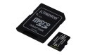Karta pamięci z adapterem Kingston Canvas Select Plus SDCS2/128GB (128GB; Class 10, Class U1, V10; + adapter)